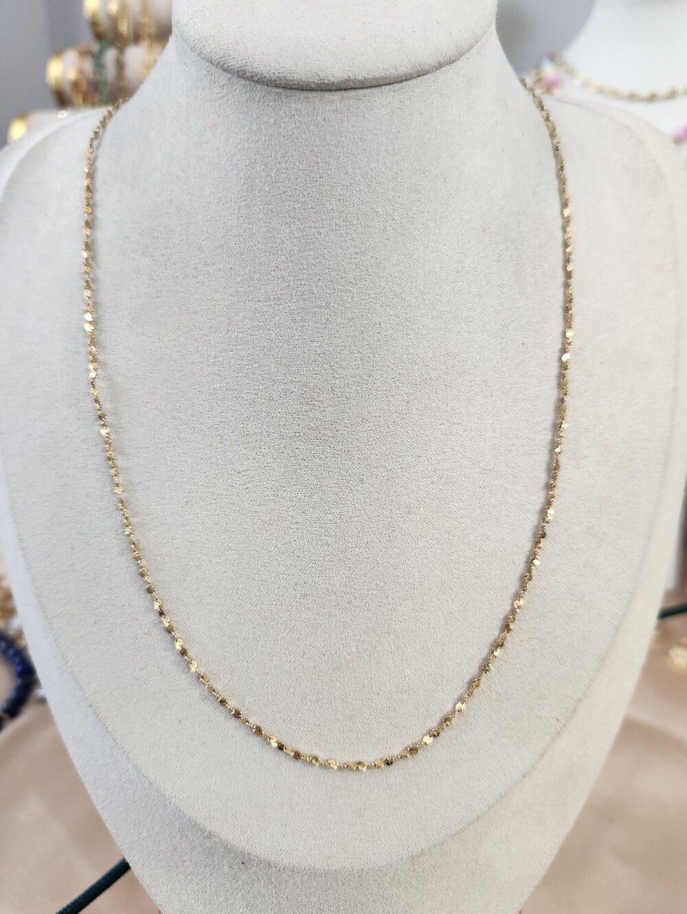18k Gold Plated Singarpore Chain